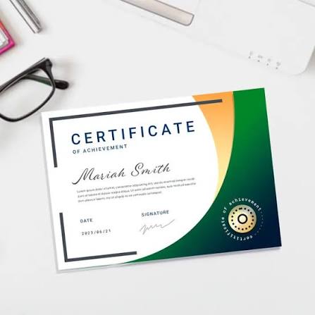 Certificates